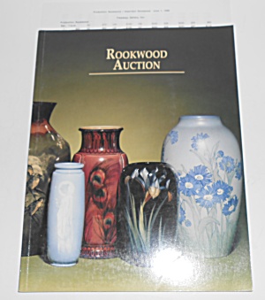 Treadway Gallery Rookwood Pottery Auction June 1, 1996