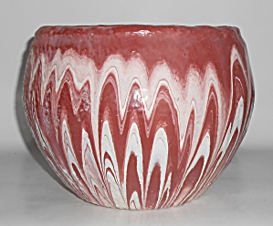 Harold Horine Ozark Roadside Tourist Pottery Red/white