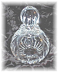 Crystal Perfume Bottle 5 Inches Tall