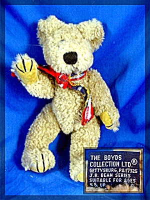 8 Inch Boyds Bear 1985 - 96 Pellet Filled, Fully Jointe