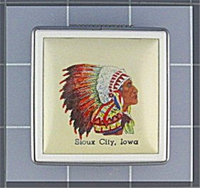 Compact Sioux City Iowa Souvenier
