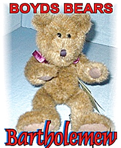 Boyds Bartholemew Teddy Bear