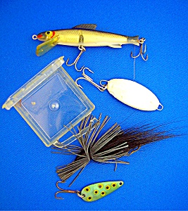 Fishin Lures Lot Of 4 Whitney Jr And Others