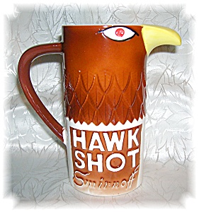 1970 Smirnoff Hawk Shot Pitcher