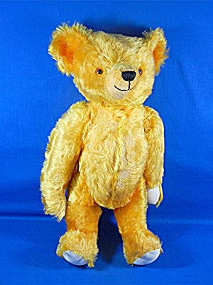 Teddy Bear Mohair With Growler Jointed 18 Inches