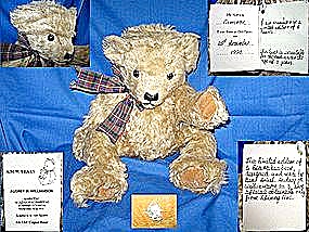 Mohair Teddy Bear England Limited Cameron #4 Of 5