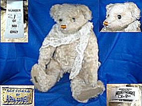 Teddy Bear, Merry Thoughts Limited Ed. By Alpha Farnell