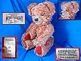 Merrythought Teddy Bear Oliver Holmes England