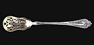 Sterling Silver Pierced Olive Spoon (Claremont, Blackinton)