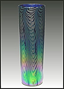 Lundberg Studios &quot;rainbow Splash&quot; Vase