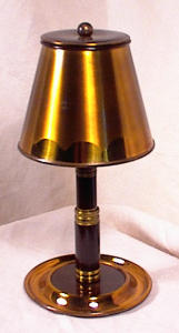 Pop- Up Lamp Shape Cigarette - Match Holder - Ar