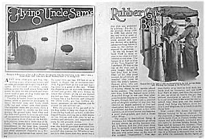 Great 1927 Us Blimps Mag. Article