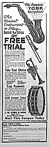 1922 Saxophone+ Music Room Ad