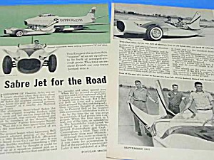 1957 Sabre Jet Automobile Magazine Article