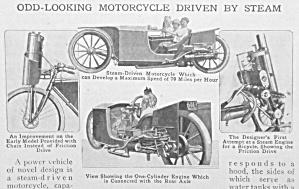 1918 Steam Motorcycle
