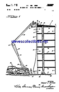 Patent Art: 1960s Firetruck Ladder Apparatus