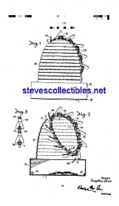 Patent Art: 1940s Bee Hive Toy Bank