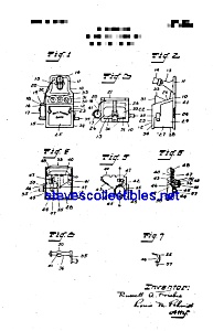 Patent Art: J And E Stevens Pay Telephone Toy Bank