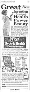 1927 Lindstrom Elco Electric Vibrator Quack Ad