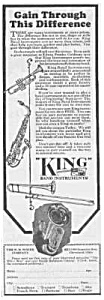 1928 Tuba/saxophone Music Room Ad