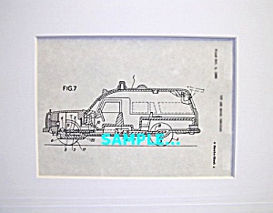 Patent Art: 1960s Lesney Matchbox Toy Ambulance