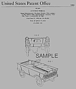 1960s Murray Pedal Car Patent-matted