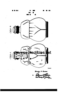 Patent Art: 1940s Shawnee Jack Cookie Jar - Matted