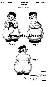 Patent Art: 1940s Ludowicki Celadon Dutch Boy - Matted