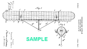Patent Art: 1890s Graf Zeppelin - Matted For Framing