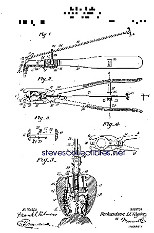Patent Art: 1910s Dental Crown Remover - Matted Print