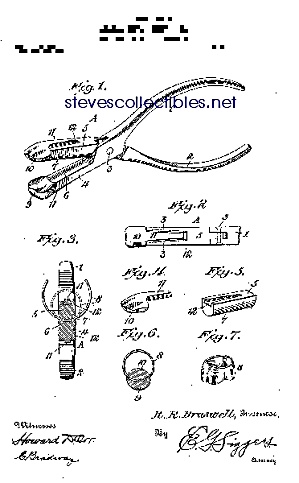 Patent Art: 1910s Dental Crown Forming - Matted Print