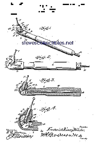 Patent Art: 1880s Dental Tool - Matted Print