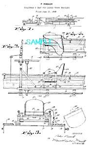 Patent Art: 1937 Pirsch Tillermans Seat Ladder Truck