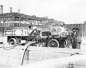1911 Nyc Engine Fdny Fire Truck Photo - 8 X 10