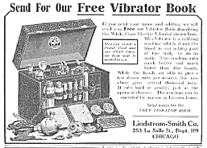Look 1910 Vibrator Machine Quack Ad