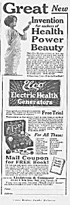 1923 Elco Electric Vibrator Quack Ad