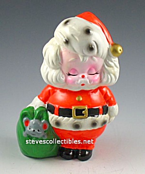 Cutest 1976 Tackiest Santa Claus Pottery Toy Bank