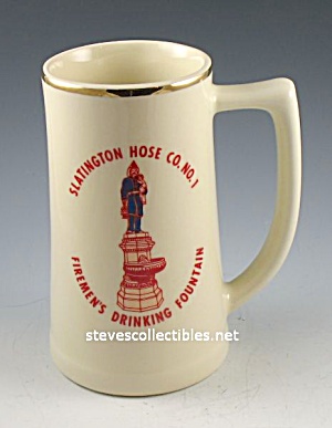 Mug - Stein - Slatington Hose Co. No. 1 Pa Fire 1980