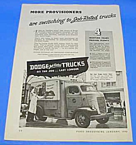 1946 Dodge Delivery Truck Magazine Ad