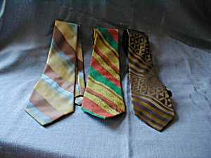 1960s Men's Ties