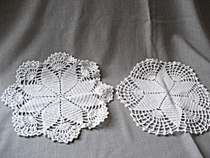 Pair Of Star Doilies