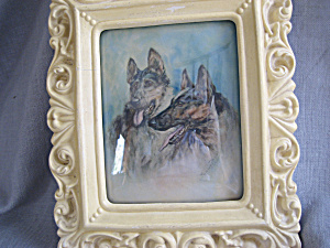 Chalkware Frame Picture