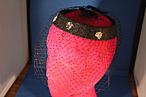 Flower And Net Hat
