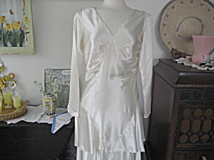 1920 Satin Wedding Dress