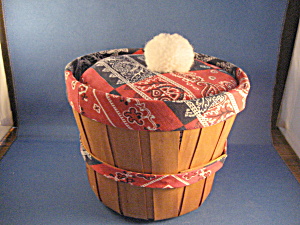 Bandanna Sewing Basket