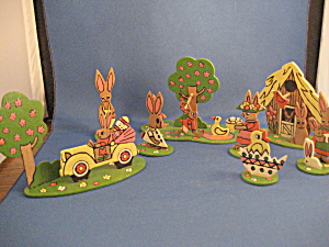 Hand Painted Easter Gathering
