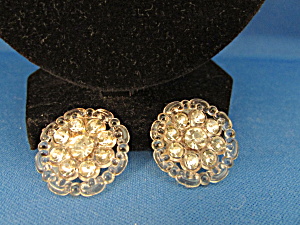 Two Rhinestone Buttons