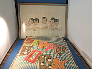Picture And Scrapbook Of The Dionne Quituplets