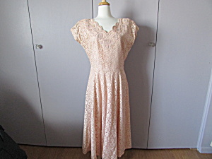1940's Lace Dress