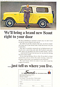 Scout International Harvester 1964 Ad Ad0492